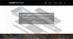 Desktop Screenshot of impaktechnical.com
